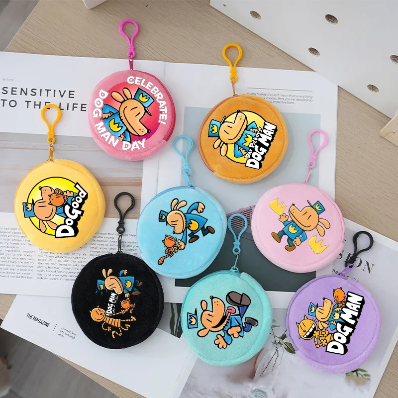 Dog Man Zipper Coin Purse Children Mini Key Bag Cartoon Wallet Boy Girl Small Money Bags Anime Keychain Pouch Clutch Kawaii Gift
Dog Man Zipper Coin Purse Children Mini Key Bag Cartoon Wallet Boy Girl Small Money Bags Anime Keychain Pouch Clutch Kawaii Gift