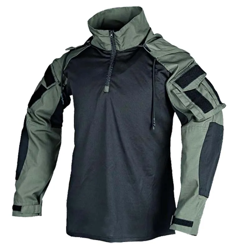 Tactical Tops Combat Shirts Men Long Sleeve Breathable T-shirt Camo Hooded Quick-dry CS Paintball T-Shirt Tops Hunting Clothes
Tactical Tops Combat Shirts Men Long Sleeve Breathable T-shirt Camo Hooded Quick-dry CS Paintball T-Shirt Tops Hunting Clothes