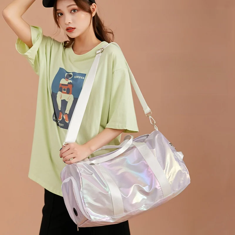 Большая вместительная женская дорожная спортивная сумка для фитнеса, сумка для хранения плавания, легкая несущая сумка с разделением для влажной и сухой уборки, сумка Lage
Большая вместительная женская дорожная спортивная сумка для фитнеса, сумка для хранения плавания, легкая несущая сумка с разделением для влажной и сухой уборки, сумка Lage