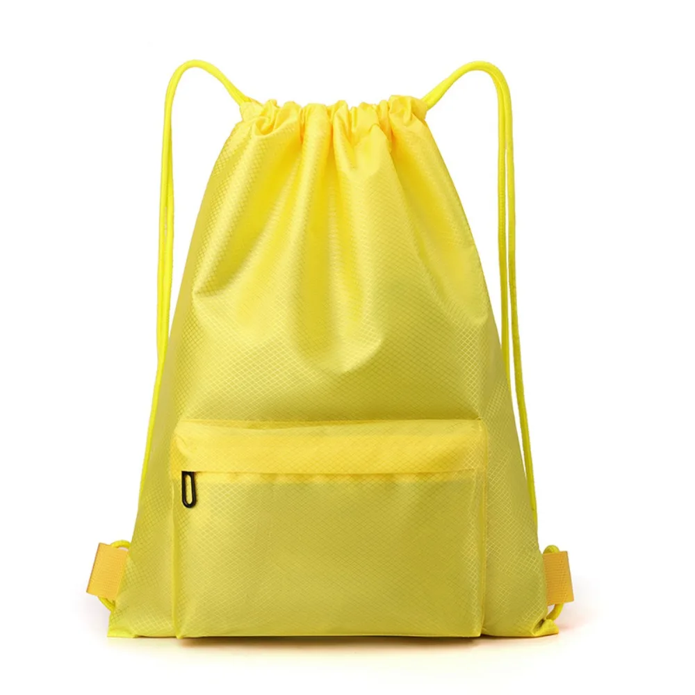 Solid Color Drawstring Gym Bag Large Capacity Waterproof Fitness Bag Lightweight Adjustable Straps Dual-Shoulder Sports Bag
Solid Color Drawstring Gym Bag Large Capacity Waterproof Fitness Bag Lightweight Adjustable Straps Dual-Shoulder Sports Bag