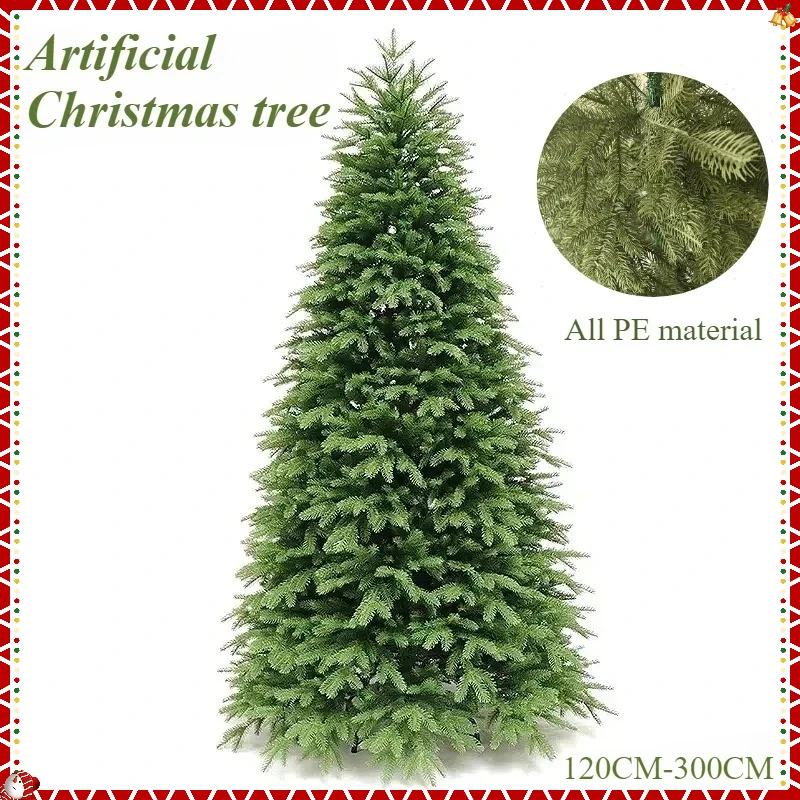 Artificial Christmas Tree Luxury PE Encryption Large Green Xmas Tree Pines Premium Home Party Christmas Atmosphere Decoration 
Artificial Christmas Tree Luxury PE Encryption Large Green Xmas Tree Pines Premium Home Party Christmas Atmosphere Decoration