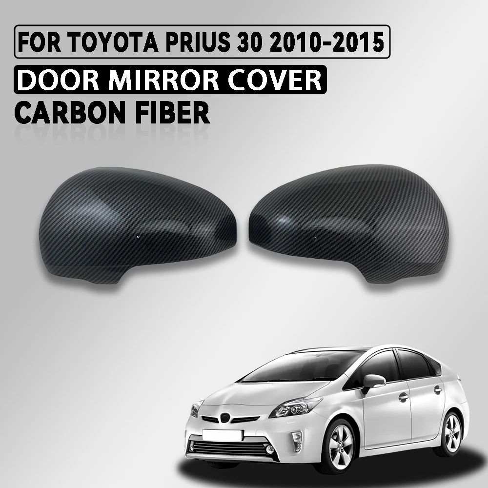 2Pcs ABS Silver and Carbon Fiber Door Mirror Cover For Toyota Prius 30 2010 - 2015 Car Accessories Exterior Components Decorate
2Pcs ABS Silver and Carbon Fiber Door Mirror Cover For Toyota Prius 30 2010 - 2015 Car Accessories Exterior Components Decorate