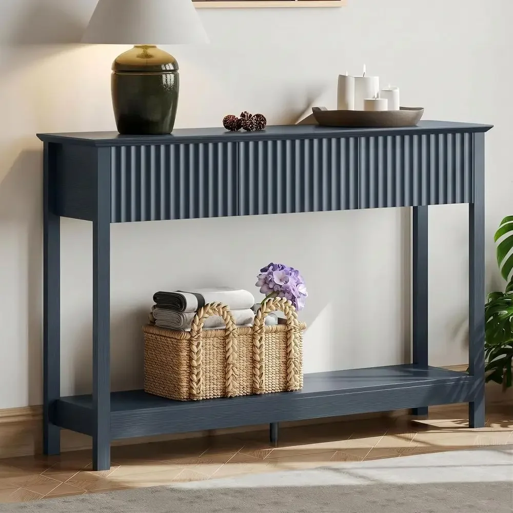 47" luted ole Table with 3 Ders, Narrow Long Entryway Table with Storage and Shel, 2-Tier Soa Table Behind Couch Accent Tables o
47" luted ole Table with 3 Ders, Narrow Long Entryway Table with Storage and Shel, 2-Tier Soa Table Behind Couch Accent Tables o