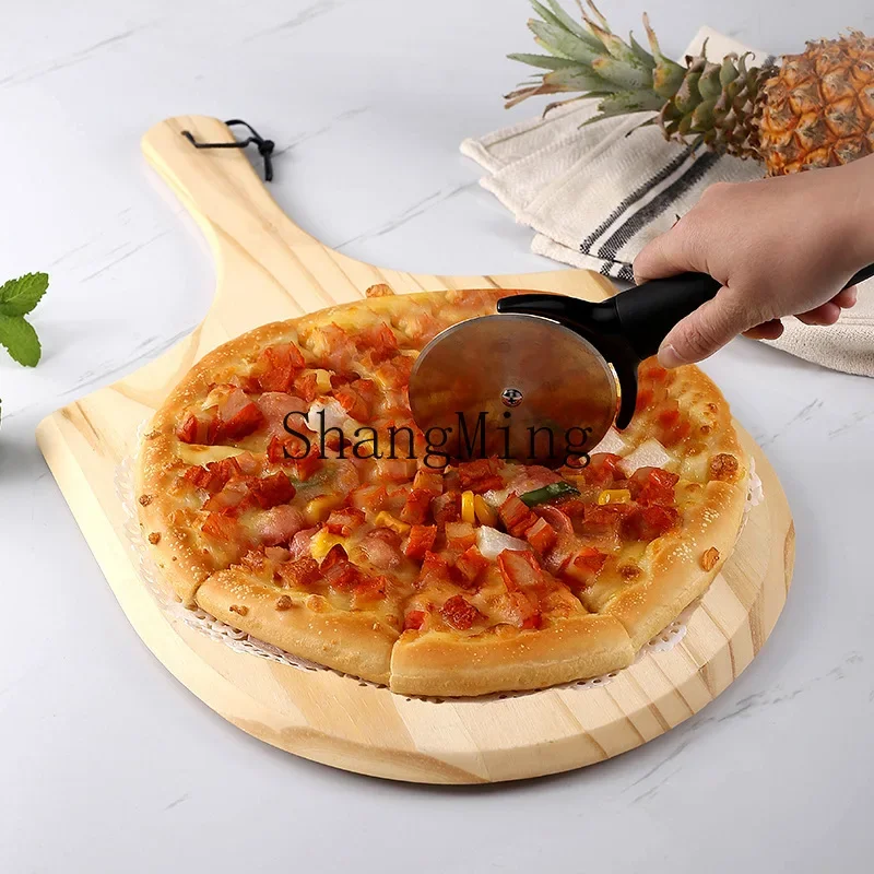 CLL Wooden Household Acacia Portable End Cutting Board Pizza Board Cutting Board Food Grade Round Plate
CLL Wooden Household Acacia Portable End Cutting Board Pizza Board Cutting Board Food Grade Round Plate