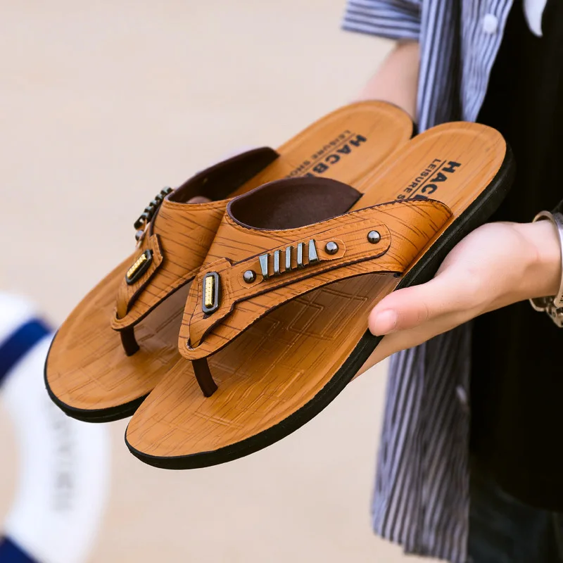 Flip Flops Summer Men's Outdoor Thick Soled Beach Shoes Breathable Cool Non Slip Comfort Sandals Male Casual Hiking Sandals 2026
Flip Flops Summer Men's Outdoor Thick Soled Beach Shoes Breathable Cool Non Slip Comfort Sandals Male Casual Hiking Sandals 2026