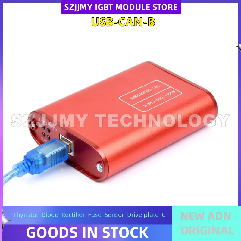 Анализатор данных USB-CAN шины, модуль интерфейса связи шины CAN промышленного класса, НОВЫЙ ОРИГИНАЛ НА СКЛАДЕ
Анализатор данных USB-CAN шины, модуль интерфейса связи шины CAN промышленного класса, НОВЫЙ ОРИГИНАЛ НА СКЛАДЕ