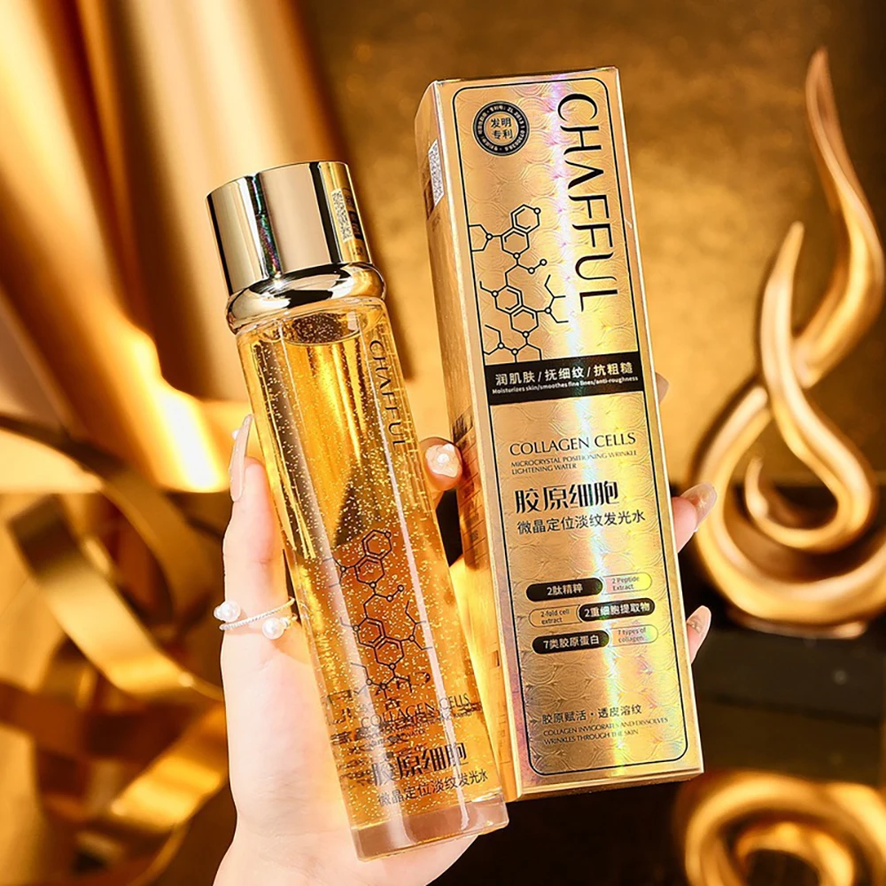 Collagen Cell Microcrystalline Luminescent Water Facial Moisturize Lifting Reduce Fine Lines Brighten Face Toner Korea Skincare
Collagen Cell Microcrystalline Luminescent Water Facial Moisturize Lifting Reduce Fine Lines Brighten Face Toner Korea Skincare