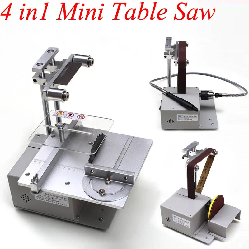 Mini Table Saw Belt Sander Grinder Handmade Woodworking Polishing Grinding Sanding Machine Cutting Saw with Power
Mini Table Saw Belt Sander Grinder Handmade Woodworking Polishing Grinding Sanding Machine Cutting Saw with Power