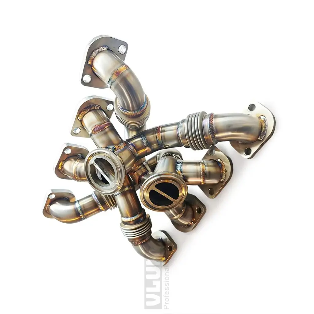 Performance Stainless Steel Exhaust Manifold for BMW S63 X5M X6M M5 M8 F90 F95 F96 F93 High HP Upgrade
Performance Stainless Steel Exhaust Manifold for BMW S63 X5M X6M M5 M8 F90 F95 F96 F93 High HP Upgrade