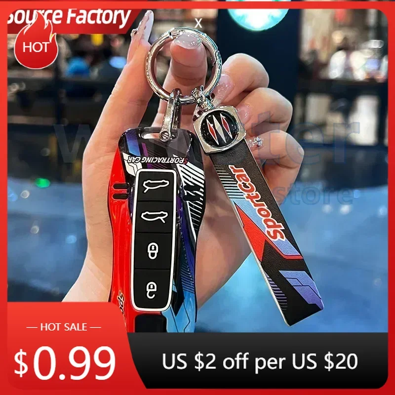Car Stickers 3 4 Bottons Racing Style Metal Car Key Case Fob Cover for Porsche Boxster Cayman Panamera Cayenne Macan 718 91
Car Stickers 3 4 Bottons Racing Style Metal Car Key Case Fob Cover for Porsche Boxster Cayman Panamera Cayenne Macan 718 91