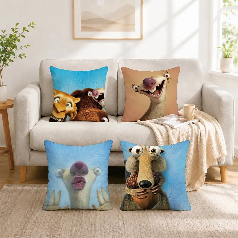 C-Cute cartoons I-Ice AgeS Pillow Case Square Double-Sided Sofa Cushion Cover Bedroom Bedside Pillow Gift
C-Cute cartoons I-Ice AgeS Pillow Case Square Double-Sided Sofa Cushion Cover Bedroom Bedside Pillow Gift