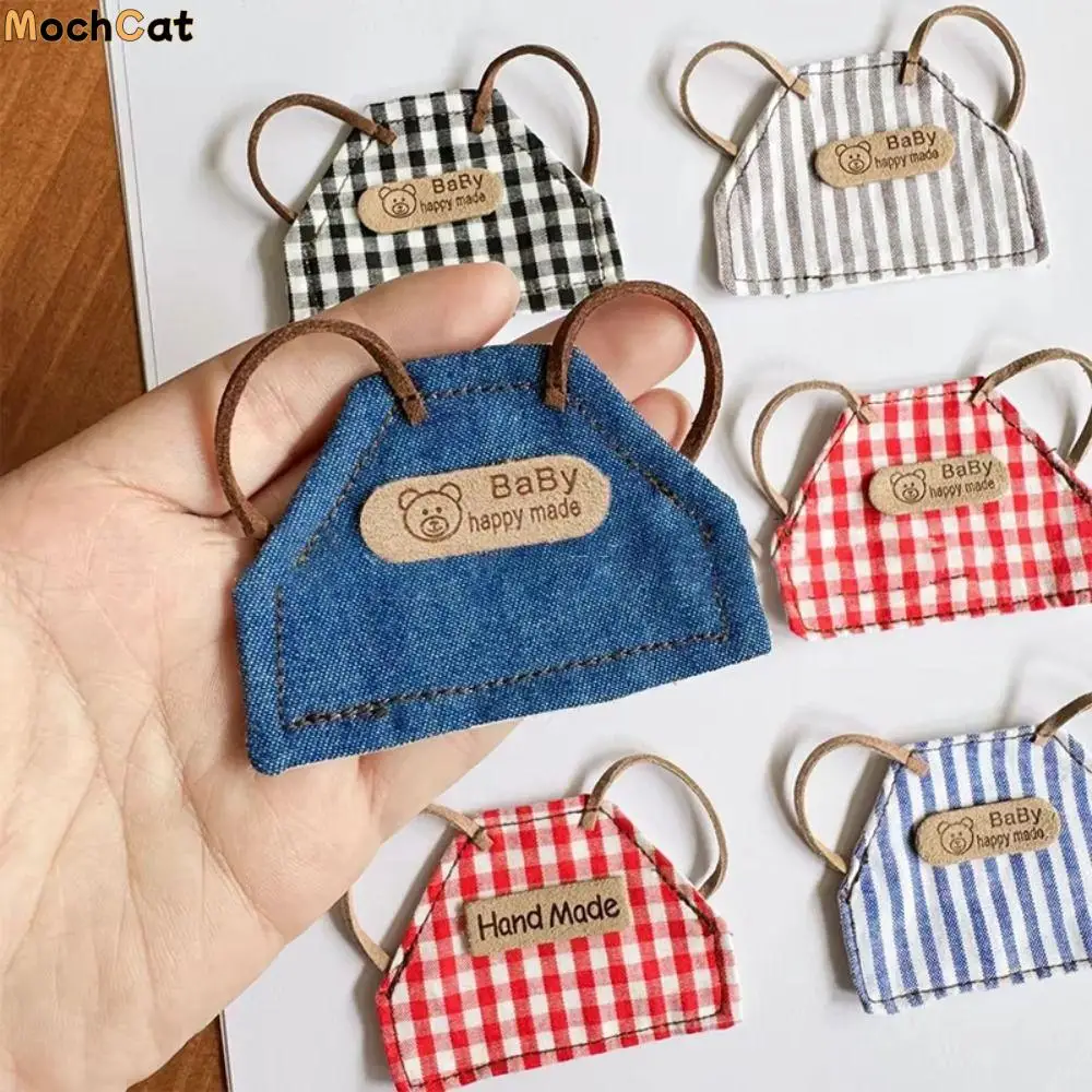 Adult Children Plaid Striped Doll Denim Apron Dress Up 10cm/15cm Doll Clothes Handmade DIY Retro Plush Dolls Outfit Ob11 Gsc
Adult Children Plaid Striped Doll Denim Apron Dress Up 10cm/15cm Doll Clothes Handmade DIY Retro Plush Dolls Outfit Ob11 Gsc