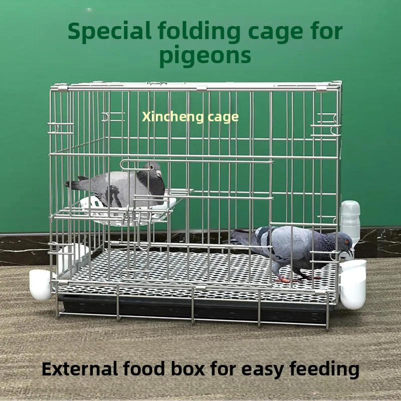Large Capacity Pigeon Cage Breeding Cage Home Breeding Aviary Coarse Pairing Cage Strong Durable Bird Loft Cage for Pigeons
Large Capacity Pigeon Cage Breeding Cage Home Breeding Aviary Coarse Pairing Cage Strong Durable Bird Loft Cage for Pigeons