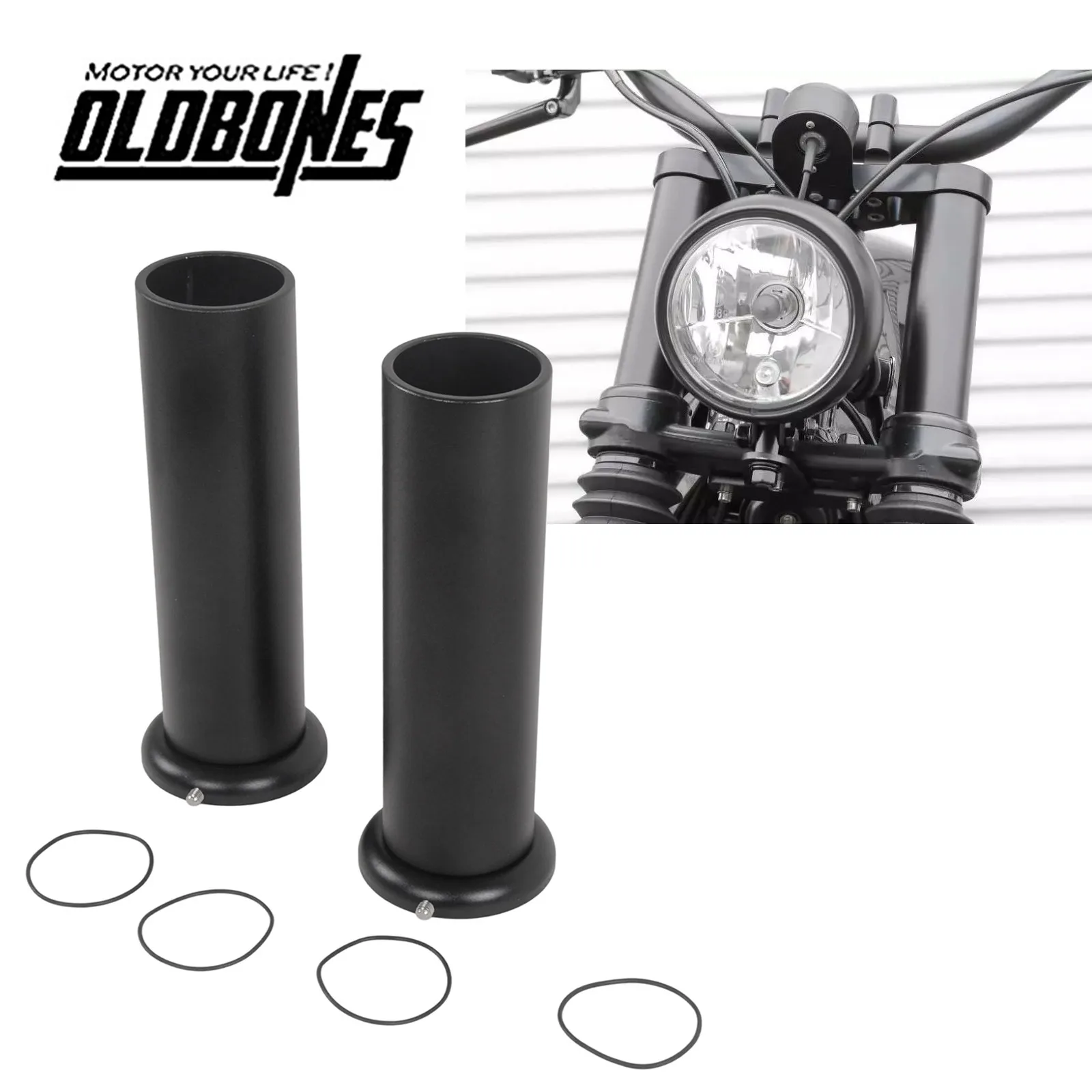 38.5MM Fork Covers Fit All BMW R65 R80 R100 Monolever Models Aluminium Fork Covers
38.5MM Fork Covers Fit All BMW R65 R80 R100 Monolever Models Aluminium Fork Covers