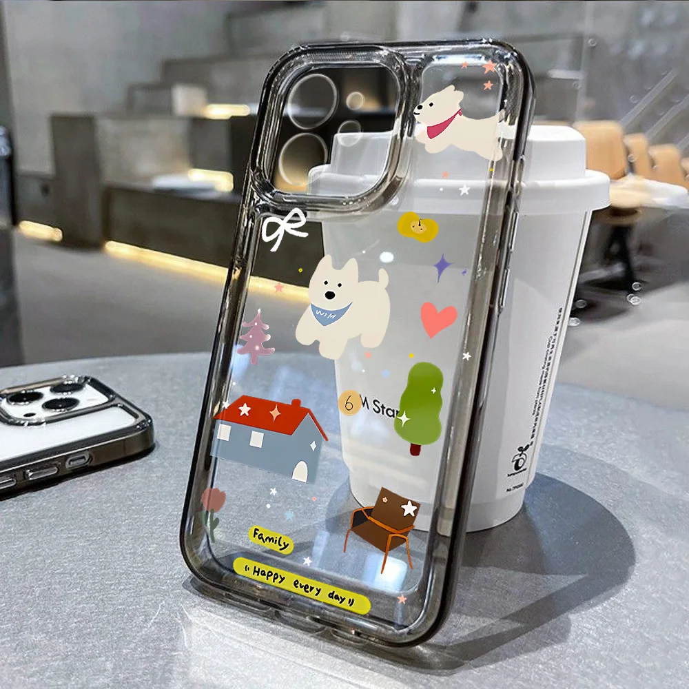 Cartoon Cute Dog Phone Case For iPhone 15 Case iPhone 11 12 13 14 Pro 15 Pro Max XR XS X 7 8 Plus SE 2020 Clear Star Y2K Cover
Cartoon Cute Dog Phone Case For iPhone 15 Case iPhone 11 12 13 14 Pro 15 Pro Max XR XS X 7 8 Plus SE 2020 Clear Star Y2K Cover