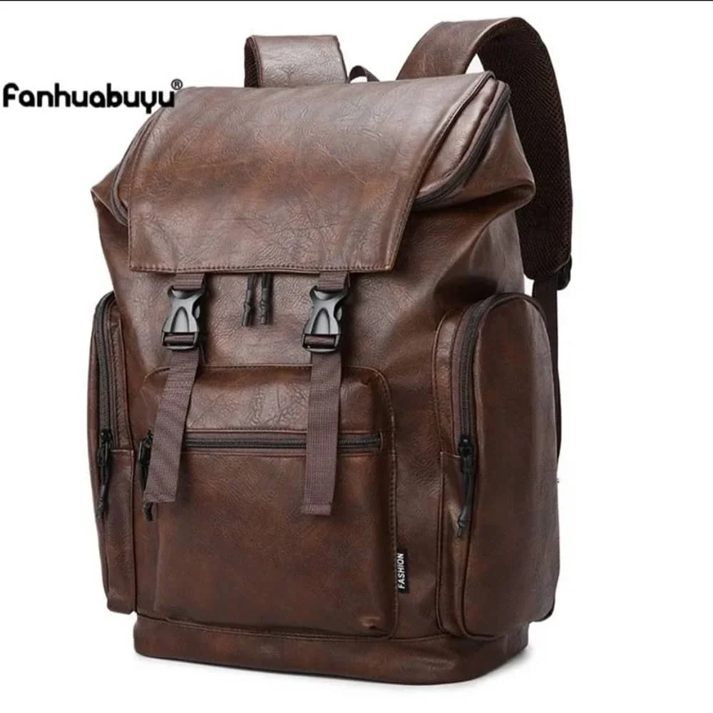Leather Laptop Backpack For Men Fit 16 Inch Laptop, Work Office College Backpack Fashion Waterproof Travel Bag
Leather Laptop Backpack For Men Fit 16 Inch Laptop, Work Office College Backpack Fashion Waterproof Travel Bag