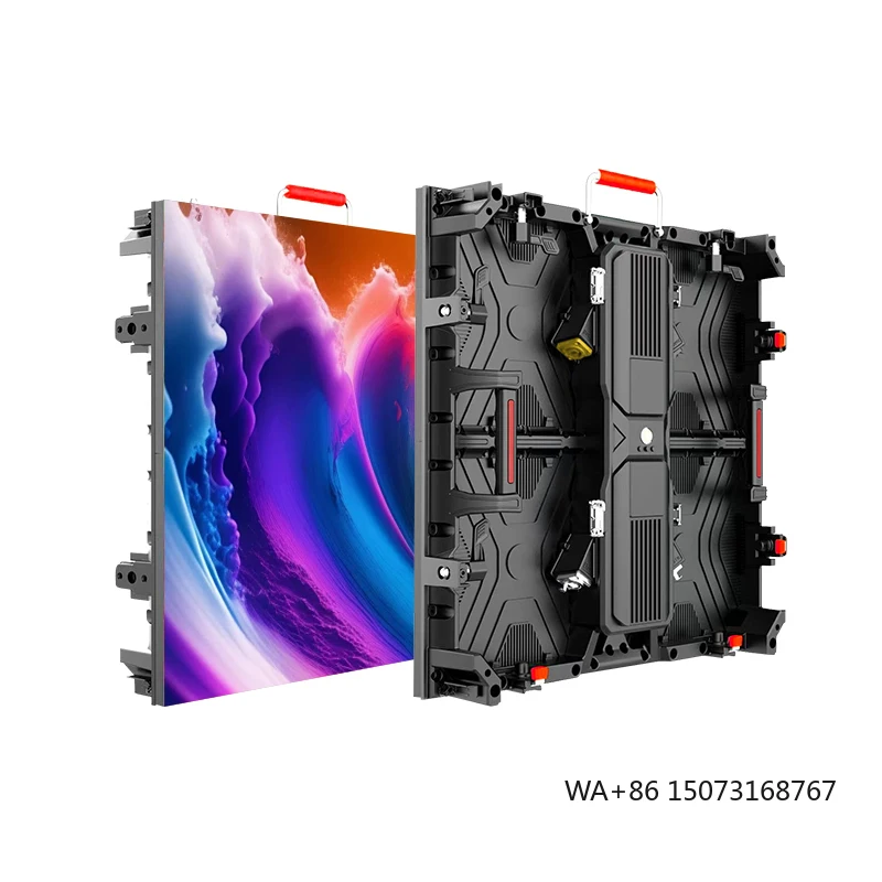 P3.91 500x500mm Seamless Splicing LED Video Screen Stage Backdrop LED Panel Outdoor Rental Event LED Display Wall
P3.91 500x500mm Seamless Splicing LED Video Screen Stage Backdrop LED Panel Outdoor Rental Event LED Display Wall