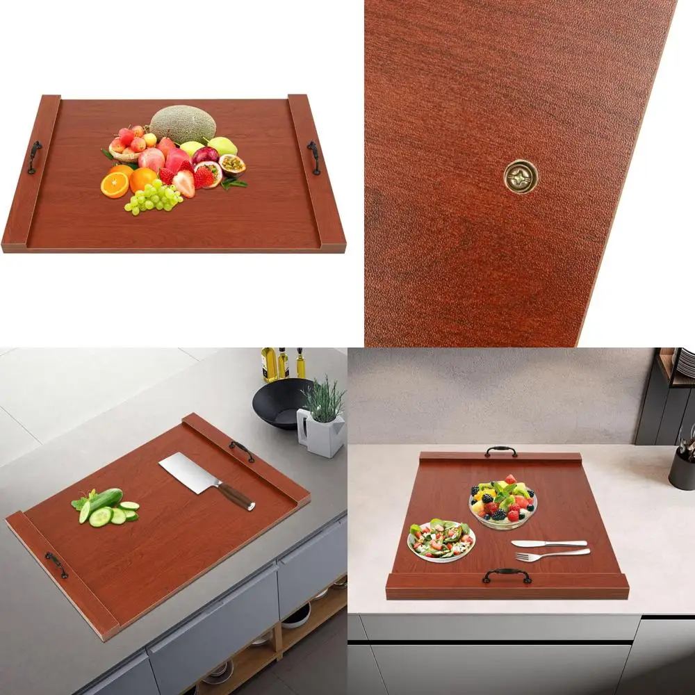 Декоративная крышка столешницы 30x22 дюйма с ручками для экономии места на электрической столешнице
Декоративная крышка столешницы 30x22 дюйма с ручками для экономии места на электрической столешнице