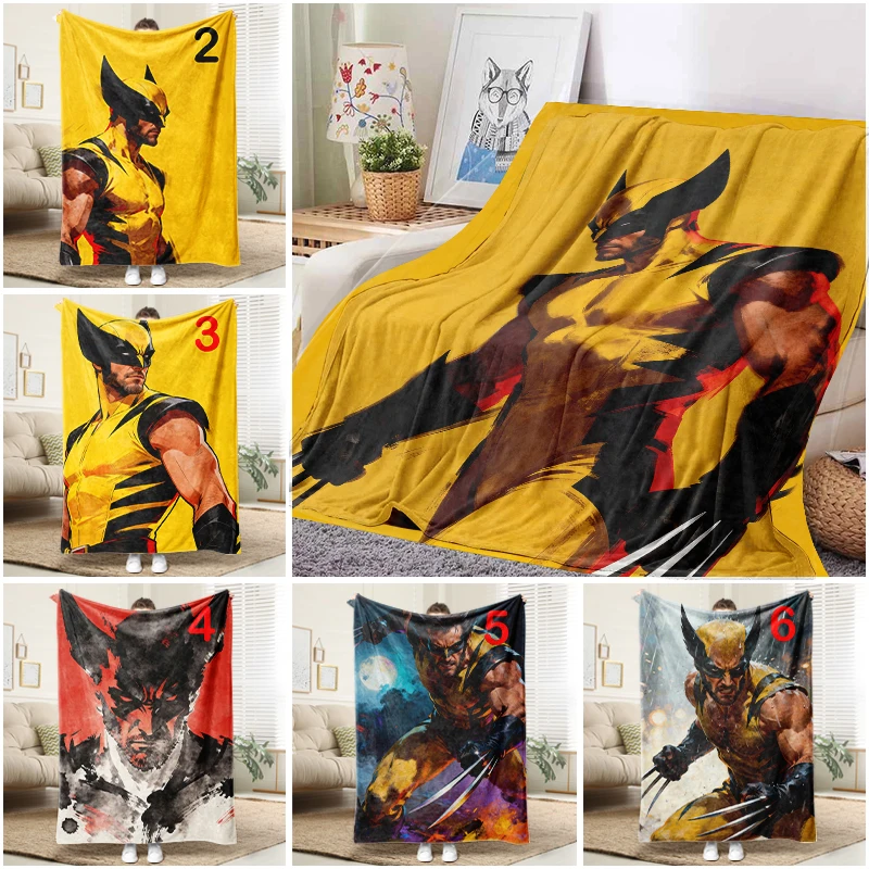 Wolverine Blanket Flannel Throw Warm Sofa Bed Cover Superhero Home Decor
Wolverine Blanket Flannel Throw Warm Sofa Bed Cover Superhero Home Decor