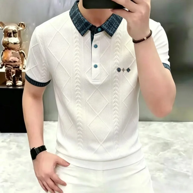 2026 Summer New Style Men's Luxury Fashion Casual Short-Sleeved T-Shirt POLO Shirt
2026 Summer New Style Men's Luxury Fashion Casual Short-Sleeved T-Shirt POLO Shirt