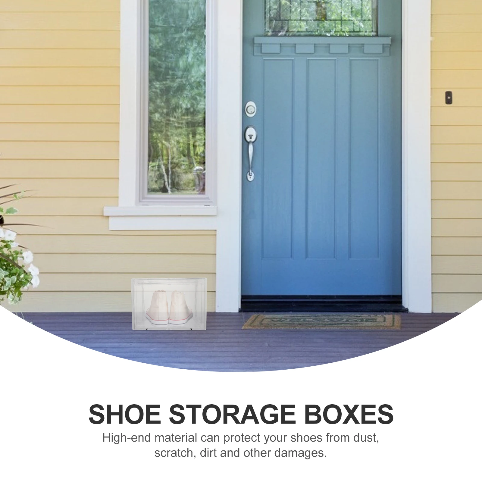 Plastic Shoe Boxes Stackable Storage Containers Transparent PP Material Shoes ganizer Home Dorm Bedroom
Plastic Shoe Boxes Stackable Storage Containers Transparent PP Material Shoes ganizer Home Dorm Bedroom