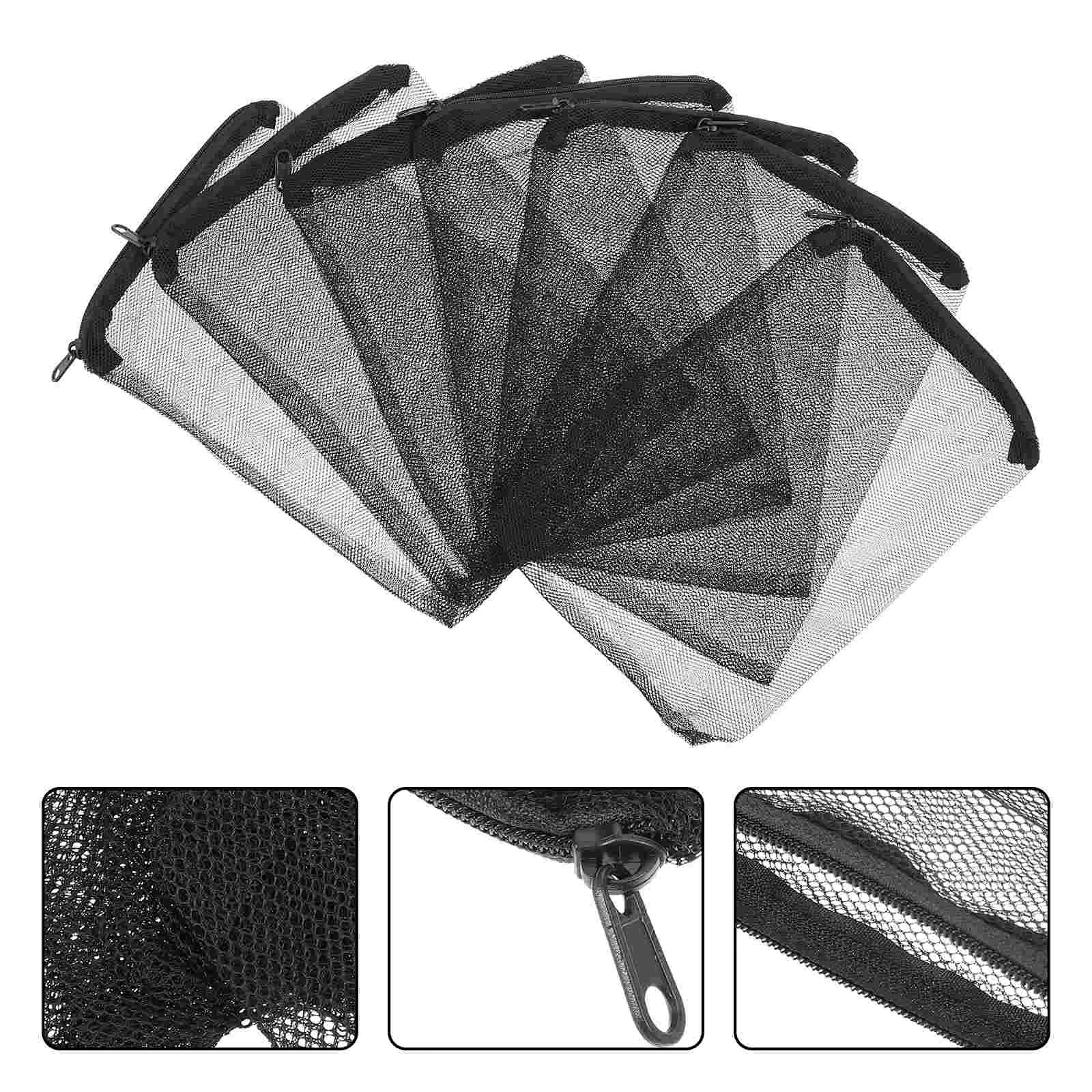 15 Pcs Filter Mesh Bags for Fish Tank Aquarium Media Zipper Closing Polyester Easy Cleaning Water Permeable Anti Clog
15 Pcs Filter Mesh Bags for Fish Tank Aquarium Media Zipper Closing Polyester Easy Cleaning Water Permeable Anti Clog
