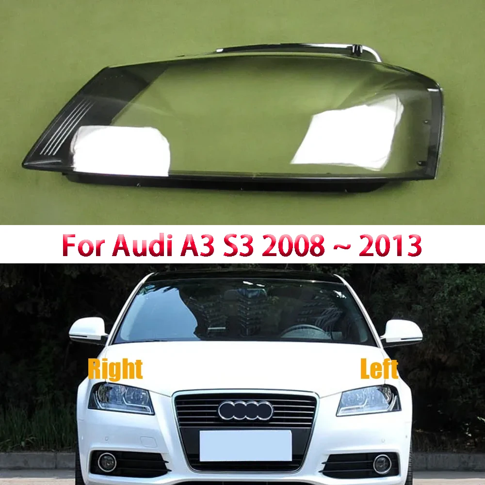 For Audi A3 S3 2008 2009 2010 2011 2012 2013 Headlamp Cover Transparent Headlamp Lens Plexiglass Replace Original Lampshade
For Audi A3 S3 2008 2009 2010 2011 2012 2013 Headlamp Cover Transparent Headlamp Lens Plexiglass Replace Original Lampshade