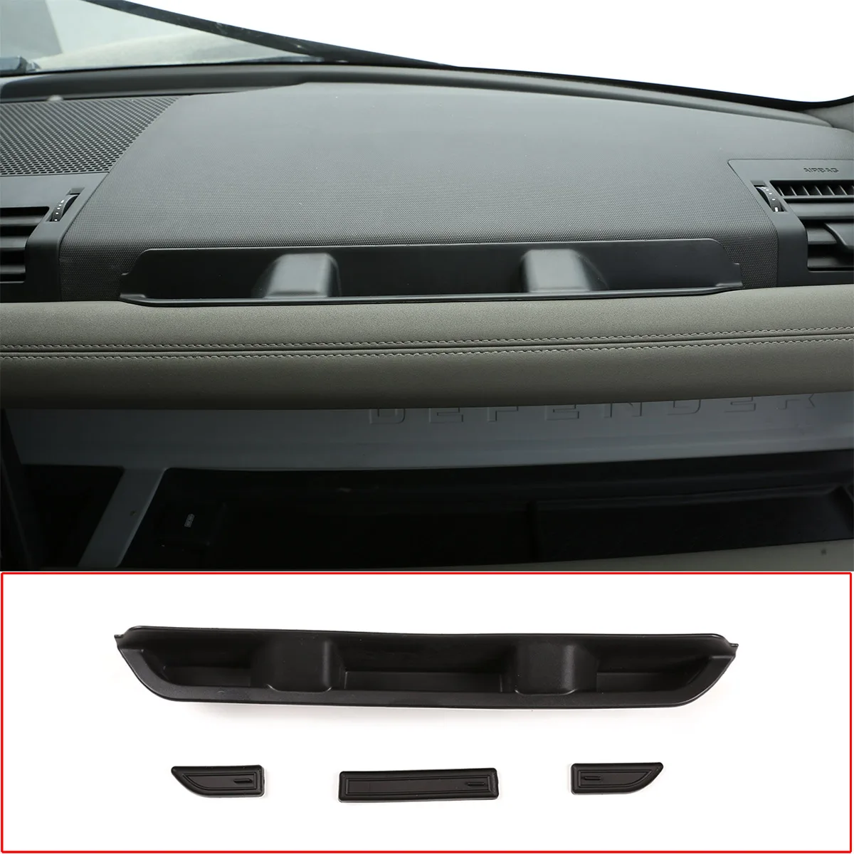 For Land Rover Defender 90 110 2020-2023 ABS Black Storage Box Car Modification Passenger Front Handle Storage Box
For Land Rover Defender 90 110 2020-2023 ABS Black Storage Box Car Modification Passenger Front Handle Storage Box