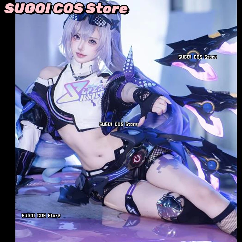 SUGOI COS+Hsr Honkai: Star Rail Silver Wolf LV.999 Cosplay Costumes Wig Clothing Women Adults Halloween Expo Dress up Fullset
SUGOI COS+Hsr Honkai: Star Rail Silver Wolf LV.999 Cosplay Costumes Wig Clothing Women Adults Halloween Expo Dress up Fullset