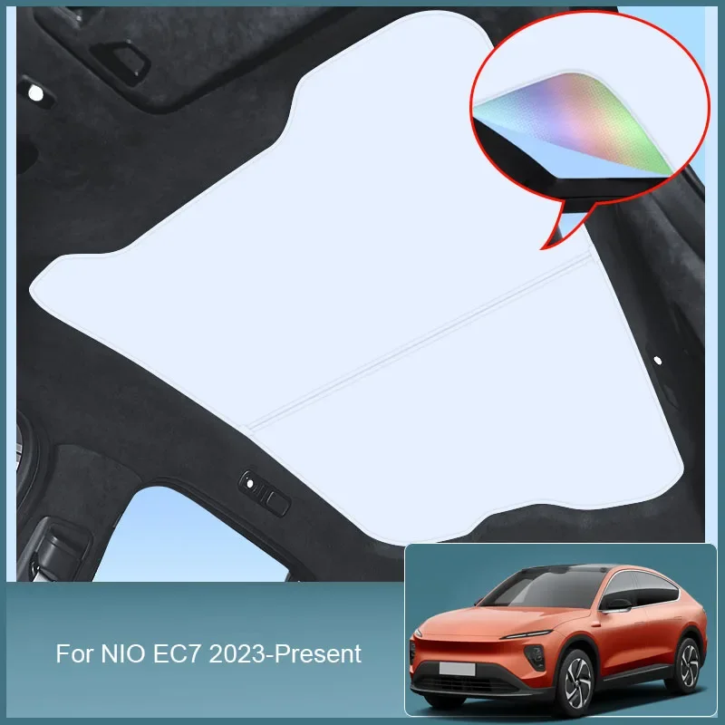 Для автомобиля NIO EC7 2023-2025 красочный ледяной кристалл солнцезащитный козырек Солнцезащитный козырек крыша теплоизоляция затенение интерьер автомобильные аксессуары
Для автомобиля NIO EC7 2023-2025 красочный ледяной кристалл солнцезащитный козырек Солнцезащитный козырек крыша теплоизоляция затенение интерьер автомобильные аксессуары