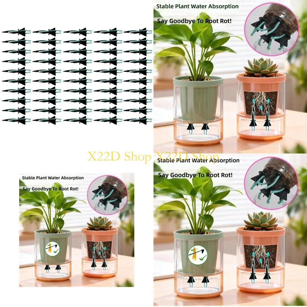 X22D 50Pcs Plant Water Absorber Set -Watering Tool With Pointed Tip Watering Spikes Vacation Auto Irrigation System
X22D 50Pcs Plant Water Absorber Set -Watering Tool With Pointed Tip Watering Spikes Vacation Auto Irrigation System
