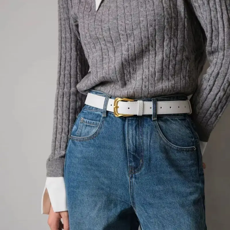 2026 New Women's Leather Belt Fashion Versatile Girdle Pin Buckle Ladies Waistband for Jeans Coats Jeans And Dresses
2026 New Women's Leather Belt Fashion Versatile Girdle Pin Buckle Ladies Waistband for Jeans Coats Jeans And Dresses
