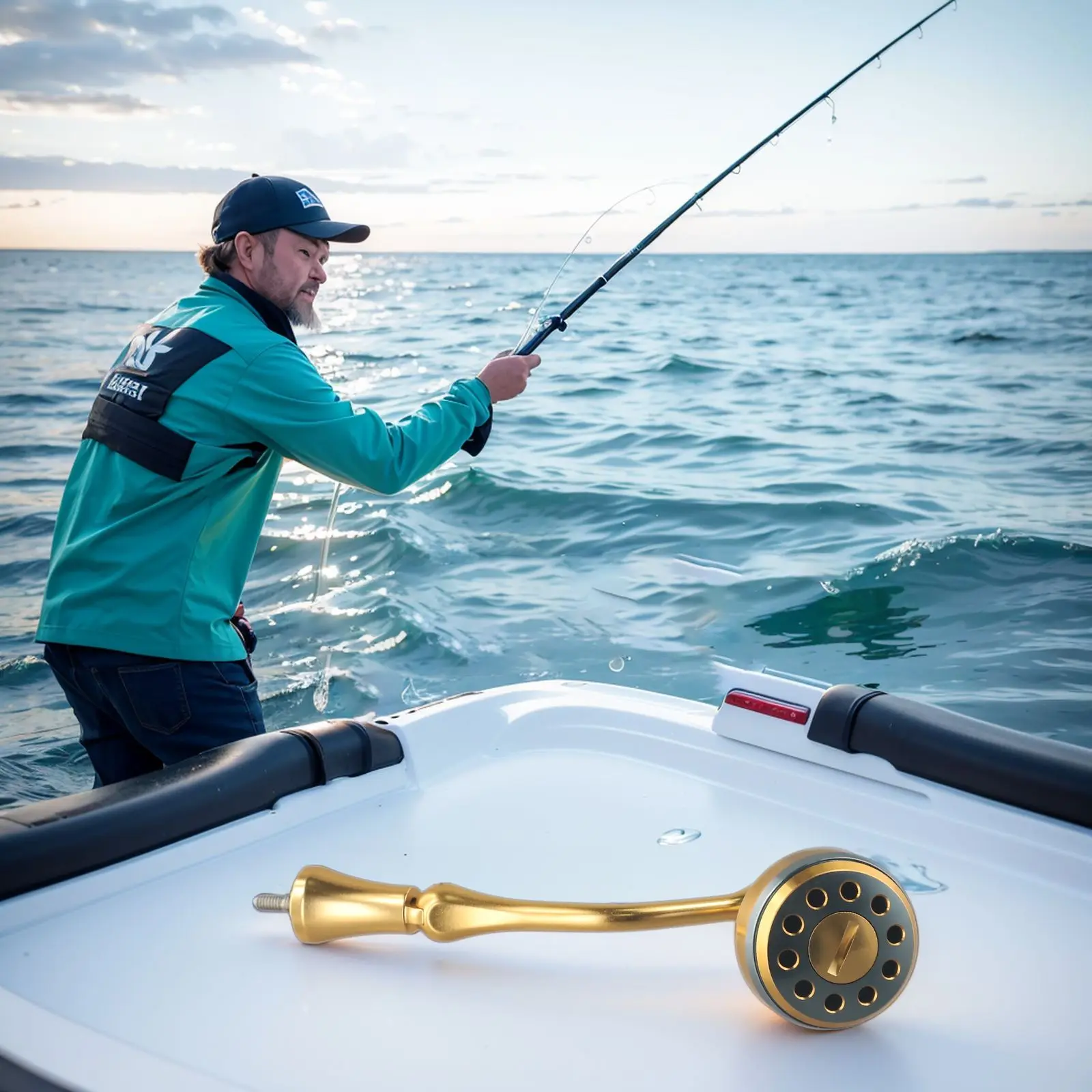 Fishing Wheel Handle Rocker Konb Aluminum Alloy Baitcasting Reel Power Handle Crank Round Knob Fishing Tackles Accessories
Fishing Wheel Handle Rocker Konb Aluminum Alloy Baitcasting Reel Power Handle Crank Round Knob Fishing Tackles Accessories