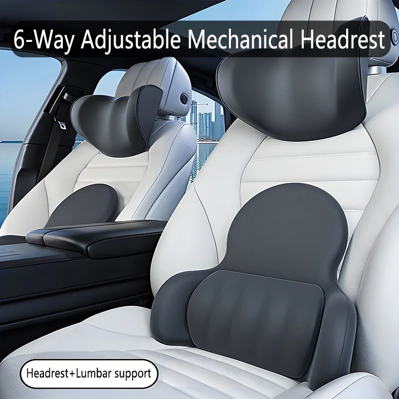 New 5D Mechanically Adjustable Seat Headrests Car Seat Neck Protectors Car Memory Cotton Double arc Headrests Car Accessories
New 5D Mechanically Adjustable Seat Headrests Car Seat Neck Protectors Car Memory Cotton Double arc Headrests Car Accessories