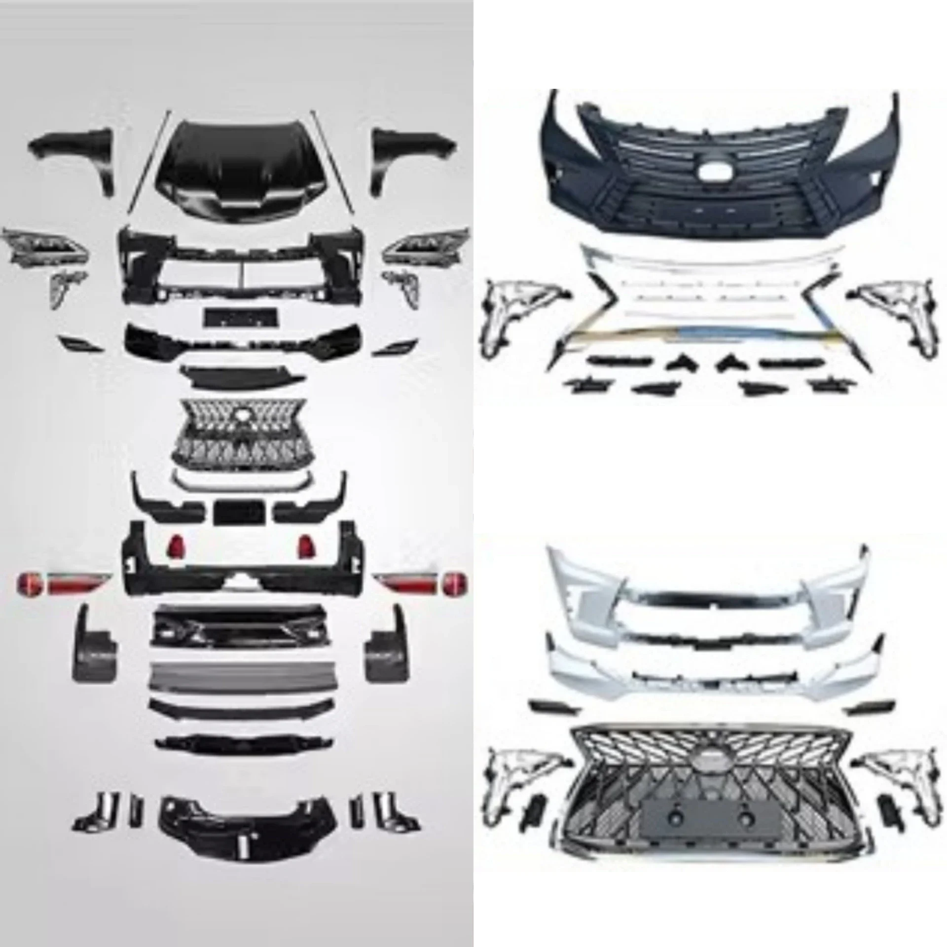 Front Rear Bumper Engine Hood Headlight Assembly for Lexus LX570 Upgraded New Style Body Kit Car Accessories
Front Rear Bumper Engine Hood Headlight Assembly for Lexus LX570 Upgraded New Style Body Kit Car Accessories
