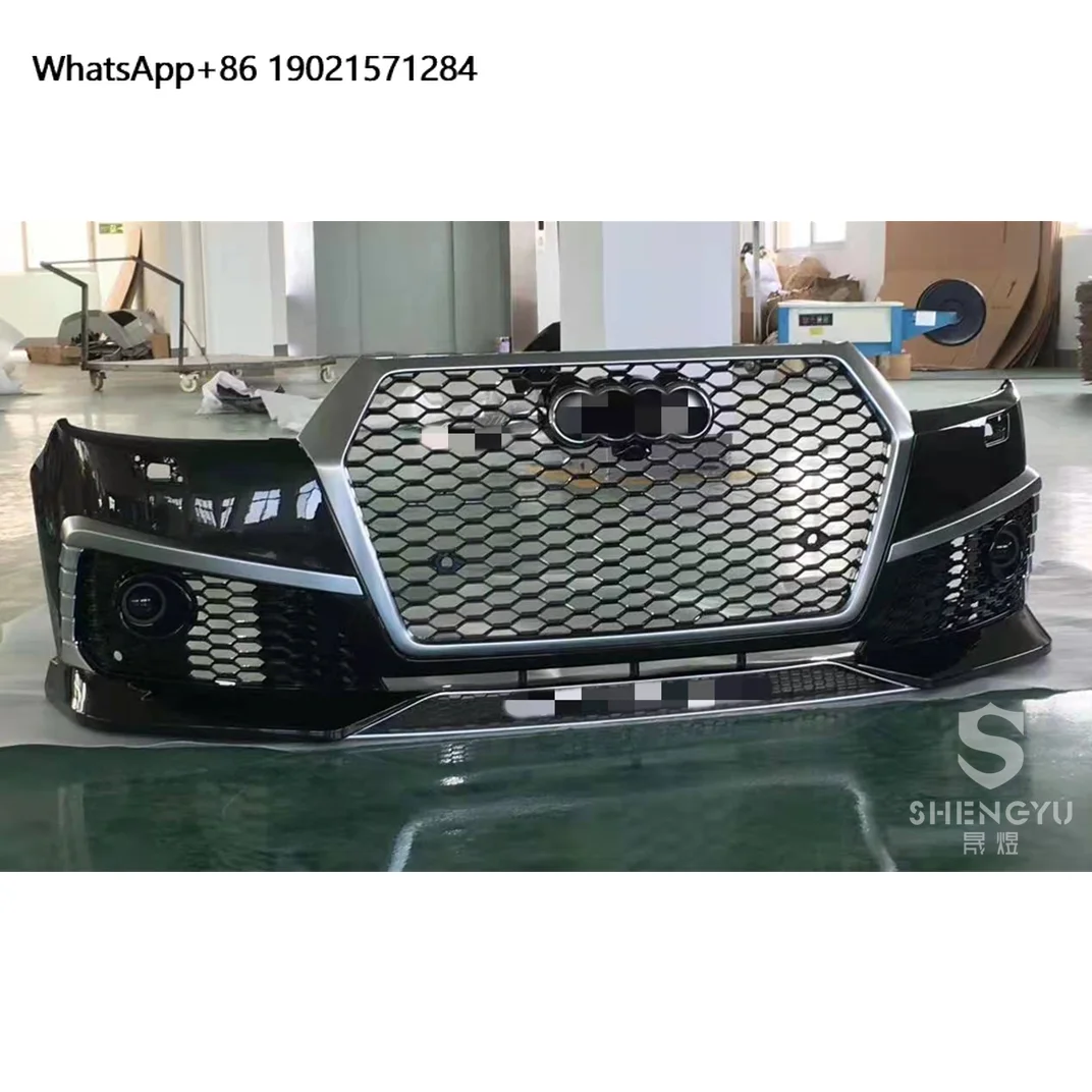 Car Body System Upgrade to RSQ7 Model Front Bumper Assembly with Grille Rear Diffuser for Q7 2016-2019
Car Body System Upgrade to RSQ7 Model Front Bumper Assembly with Grille Rear Diffuser for Q7 2016-2019