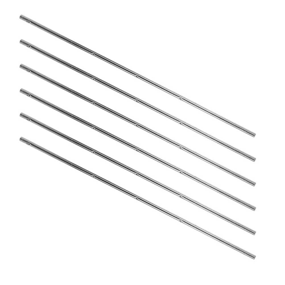 6Pcs Table Soccer Rods Replacement Metal Foosball Poles Heavy Duty Soccer Machine Parts for Improved Stability and Accuracy
6Pcs Table Soccer Rods Replacement Metal Foosball Poles Heavy Duty Soccer Machine Parts for Improved Stability and Accuracy