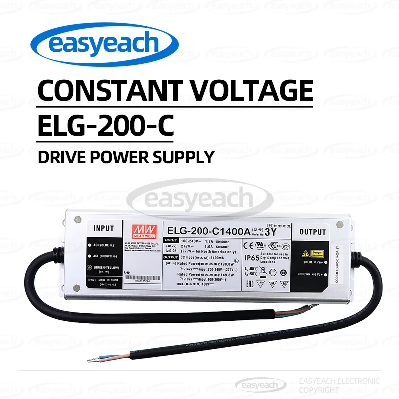 MEAN WELL LED Постоянное напряжение ELG-200-C700A ELG-200-C1050A ELG-200-C1400A ELG-200-C1750A Импульсный источник питания ELG-200-C2100A
MEAN WELL LED Постоянное напряжение ELG-200-C700A ELG-200-C1050A ELG-200-C1400A ELG-200-C1750A Импульсный источник питания ELG-200-C2100A