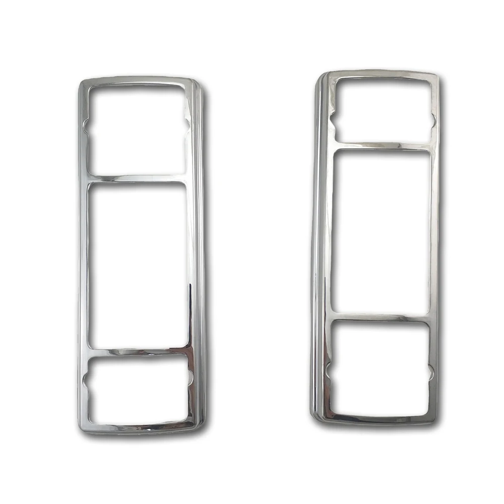 2Pcs ABS Chrome Plated Silver Car Tail Lamp Cover For Toyota Land Cruiser LC70 FJ70 70 Pickup 1987 - 2004 Car Exterior Decorate
2Pcs ABS Chrome Plated Silver Car Tail Lamp Cover For Toyota Land Cruiser LC70 FJ70 70 Pickup 1987 - 2004 Car Exterior Decorate