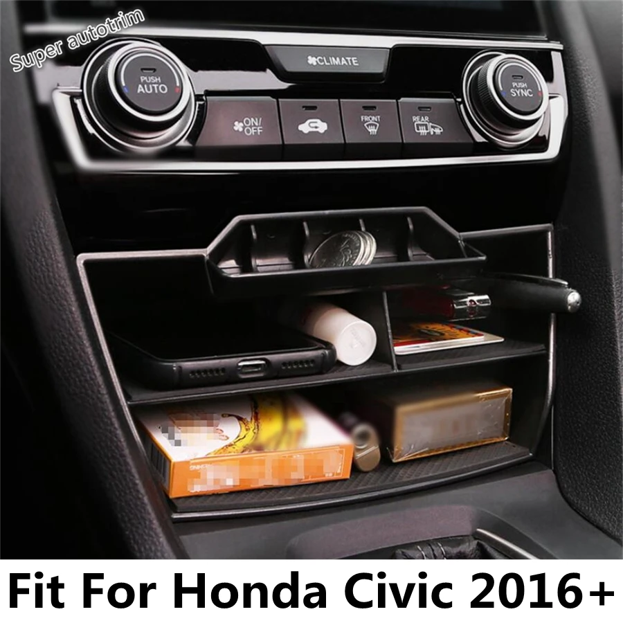Center Control Storage Box Container Coin Phone Tray Accessories Interior For Honda Civic 2016 - 2020 With USB Extension Cable
Center Control Storage Box Container Coin Phone Tray Accessories Interior For Honda Civic 2016 - 2020 With USB Extension Cable