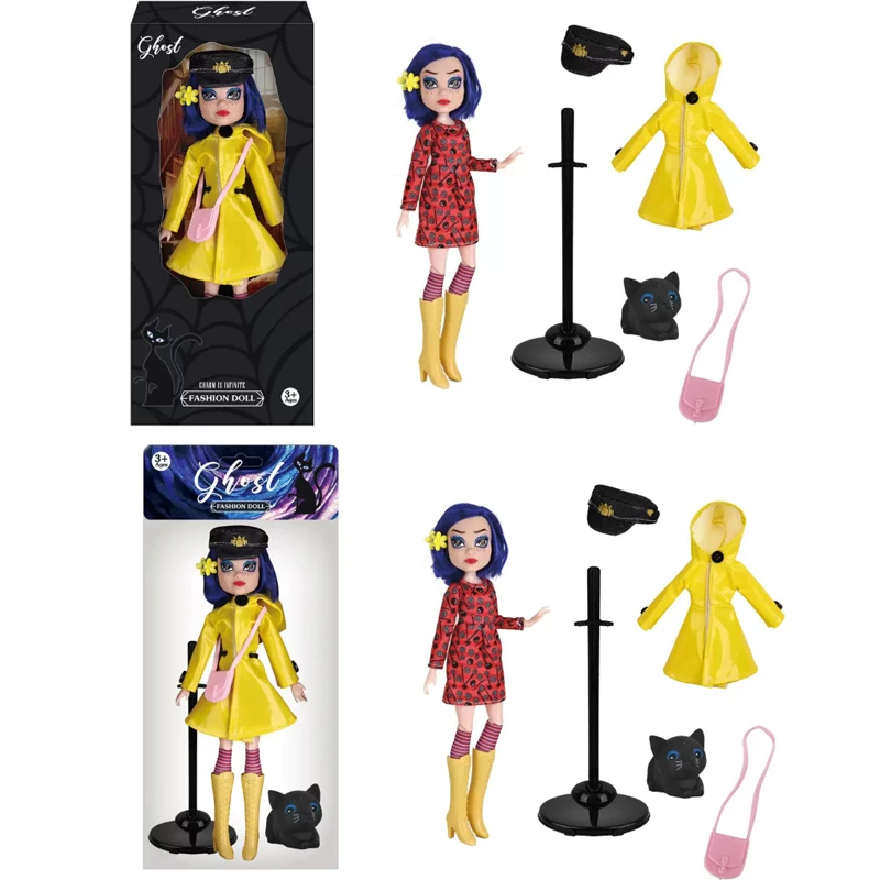 New Ghost Mom Caroline Raincoat Edition Super Mobile Doll, PVC Handmade Model Human Doll Gift For Girl
New Ghost Mom Caroline Raincoat Edition Super Mobile Doll, PVC Handmade Model Human Doll Gift For Girl