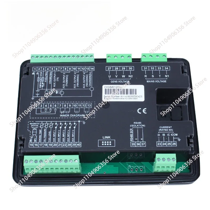 for DGS 6120U Generator control module Self-starting controller LCD screen 6110U
for DGS 6120U Generator control module Self-starting controller LCD screen 6110U