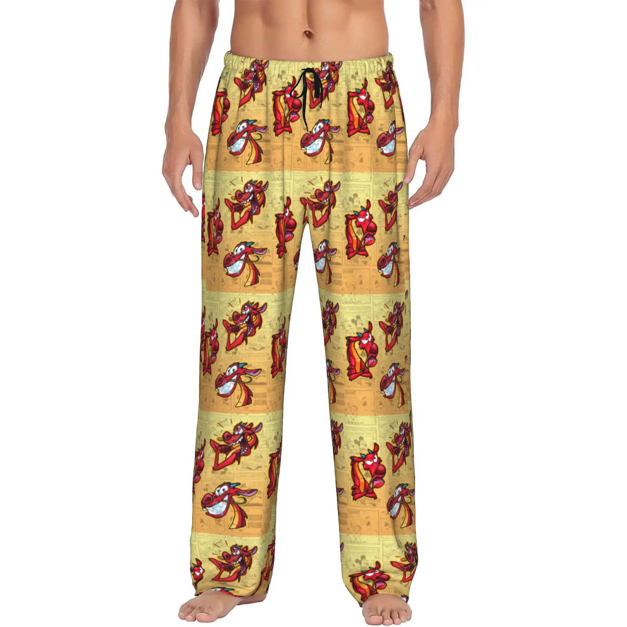 Custom Printed Mulan Princess Pajama Pants for Men Sleep Sleepwear Bottoms with Pockets
Custom Printed Mulan Princess Pajama Pants for Men Sleep Sleepwear Bottoms with Pockets