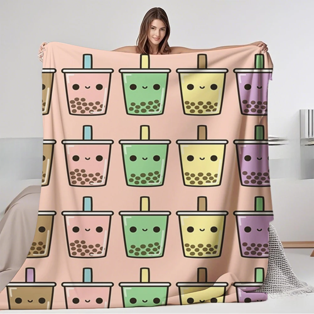 Wrinkle-resistant Flannel Blanket Bubble Tea Zen Design Plush Throw Comforter Breathable Blankets For Pets Guest Room
Wrinkle-resistant Flannel Blanket Bubble Tea Zen Design Plush Throw Comforter Breathable Blankets For Pets Guest Room