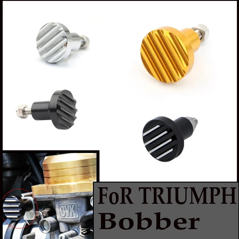 For Scrambler Thruxton 900 Bonneville T100 SE Motorcycle accessories motorbike CNC Aluminum Fluted Carburetor Choke Knob parts
For Scrambler Thruxton 900 Bonneville T100 SE Motorcycle accessories motorbike CNC Aluminum Fluted Carburetor Choke Knob parts
