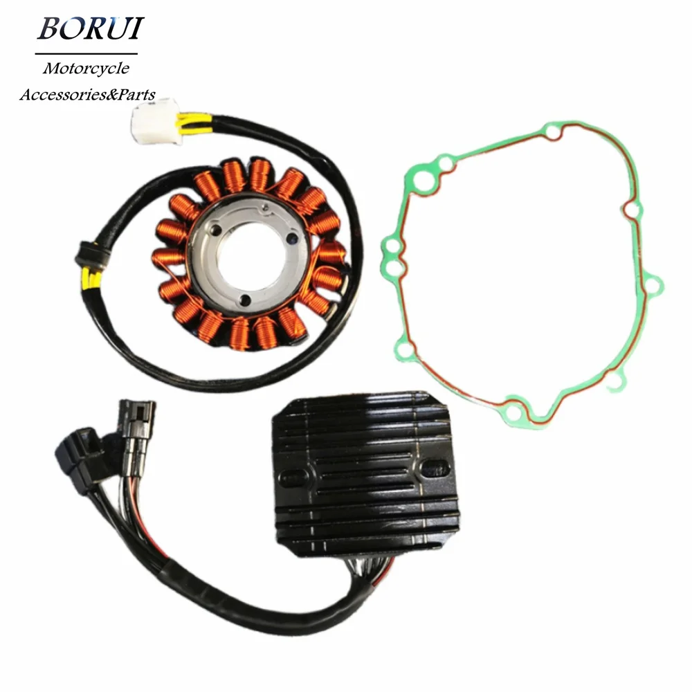 Motorcycle Stator Coil Rectifier Voltage Regulator Gasket Kit For SUZUKI GSXR600 GSXR750 2006-2016
Motorcycle Stator Coil Rectifier Voltage Regulator Gasket Kit For SUZUKI GSXR600 GSXR750 2006-2016