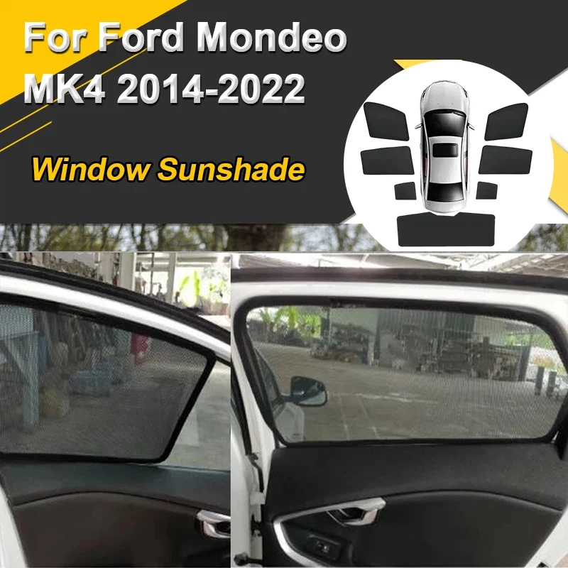 Car Sun Shades For Ford Mondeo MK4 2014 2015 2016-2022 Sunshades Fusion MK2 Magnetic Heat insulation Window Visor Accessories
Car Sun Shades For Ford Mondeo MK4 2014 2015 2016-2022 Sunshades Fusion MK2 Magnetic Heat insulation Window Visor Accessories