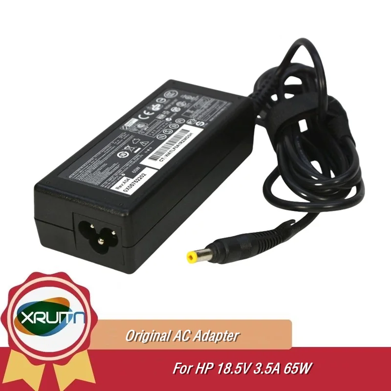 Original 380467-005 18.5V 3.5A 65W AC Adapter for HP Compaq 371790-001 380467-005 409843-001 ST-C-075-18500350CT Laptop Charger
Original 380467-005 18.5V 3.5A 65W AC Adapter for HP Compaq 371790-001 380467-005 409843-001 ST-C-075-18500350CT Laptop Charger