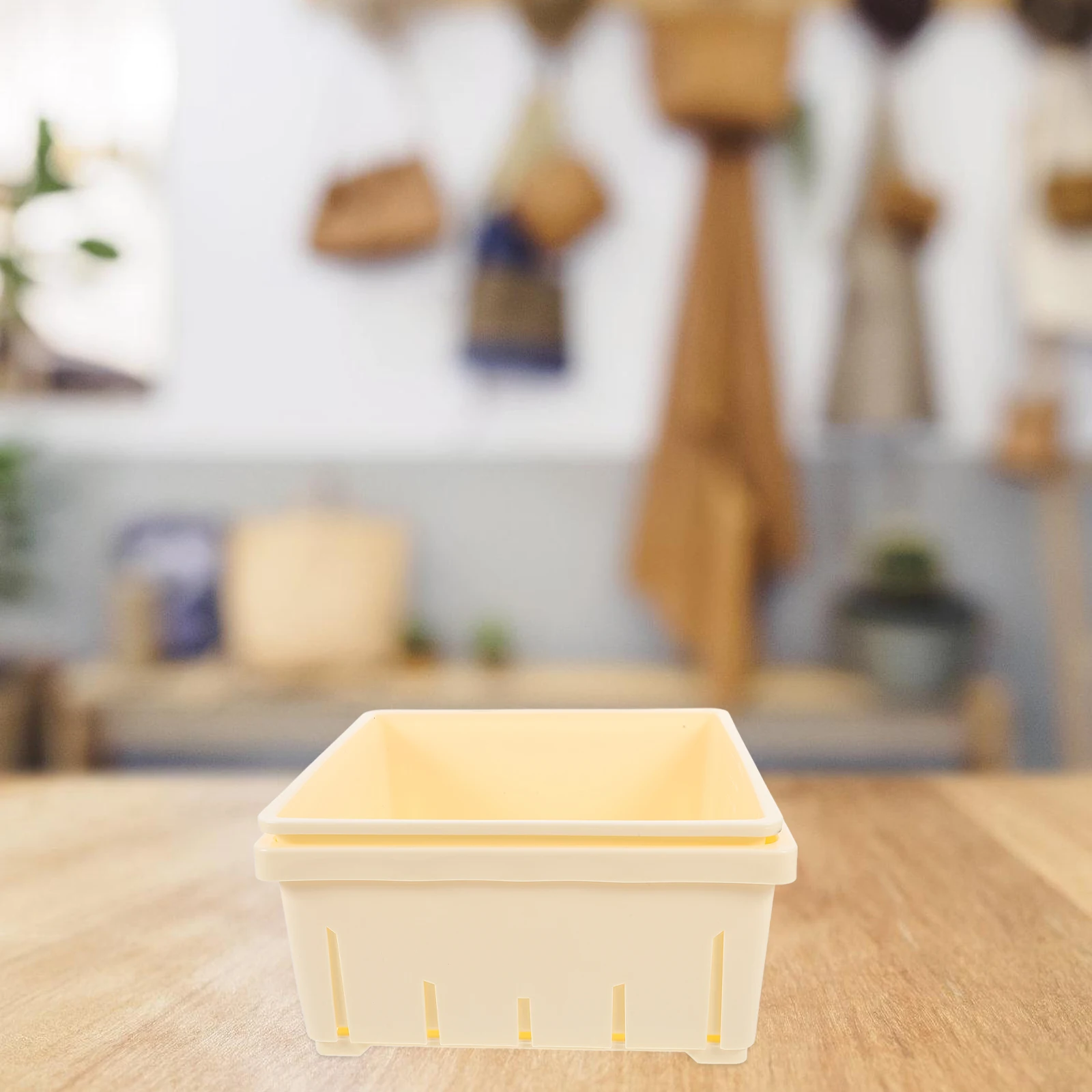 DIY Tofu Box Mold Easy Use Reusable Kitchen Supply for Homemade Tofu Cheese Bean Curd Making Tool Bean Curd Presser
DIY Tofu Box Mold Easy Use Reusable Kitchen Supply for Homemade Tofu Cheese Bean Curd Making Tool Bean Curd Presser