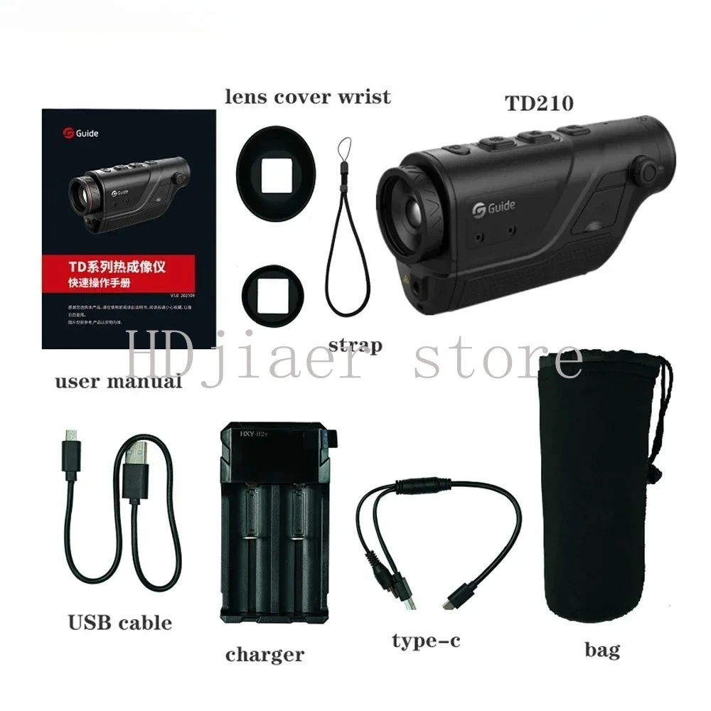 Guide TD Series Thermal Imager Monoculars – TD210/TD410/TD420/TD430 Night Vision Scope for Hunting & Outdoor Use
Guide TD Series Thermal Imager Monoculars – TD210/TD410/TD420/TD430 Night Vision Scope for Hunting & Outdoor Use